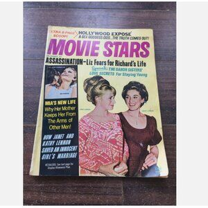 Movie Stars Magazine Dec 1968 Leonard Nimoy Michael Caine Mia Farrow Liz Taylor